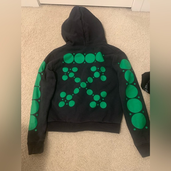 Off white zip up - Picture 2 of 9